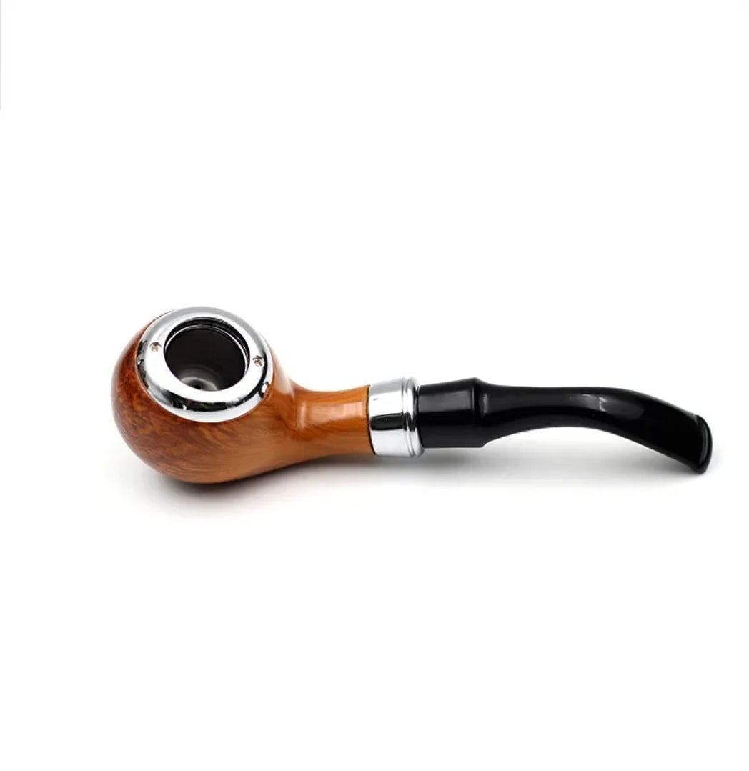 Old School Dry Herb Smoking Tobacco Pipe