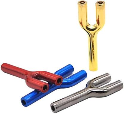 Y-Shaped Double-Hole Snuff Nose Snorter