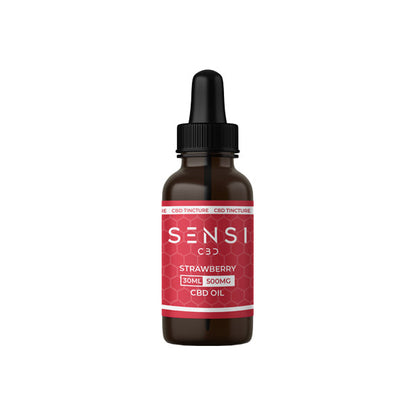 Sensi CBD 500mg CBD Broad-Spectrum Tincture Oil 30ml - Bittchaser Smoke Shop