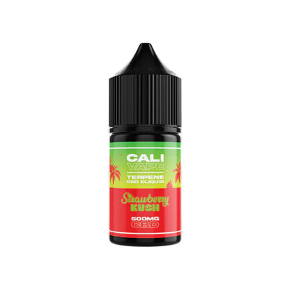 CALI VAPE 500mg Broad Spectrum CBD E-liquid 10ml (60PG/40VG) - Bittchaser Smoke Shop