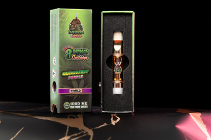 Trap House Exotics GrandDaddy Purple Delta-8 THC Vape Cartridge (1000mg) - Bittchaser