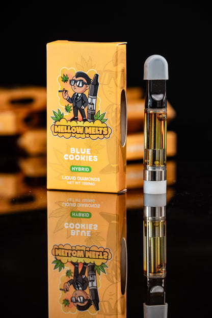 Mellow Melts Hybrid (1000mg) Liquid Diamonds Delta-8 Blend Vape Cartridges