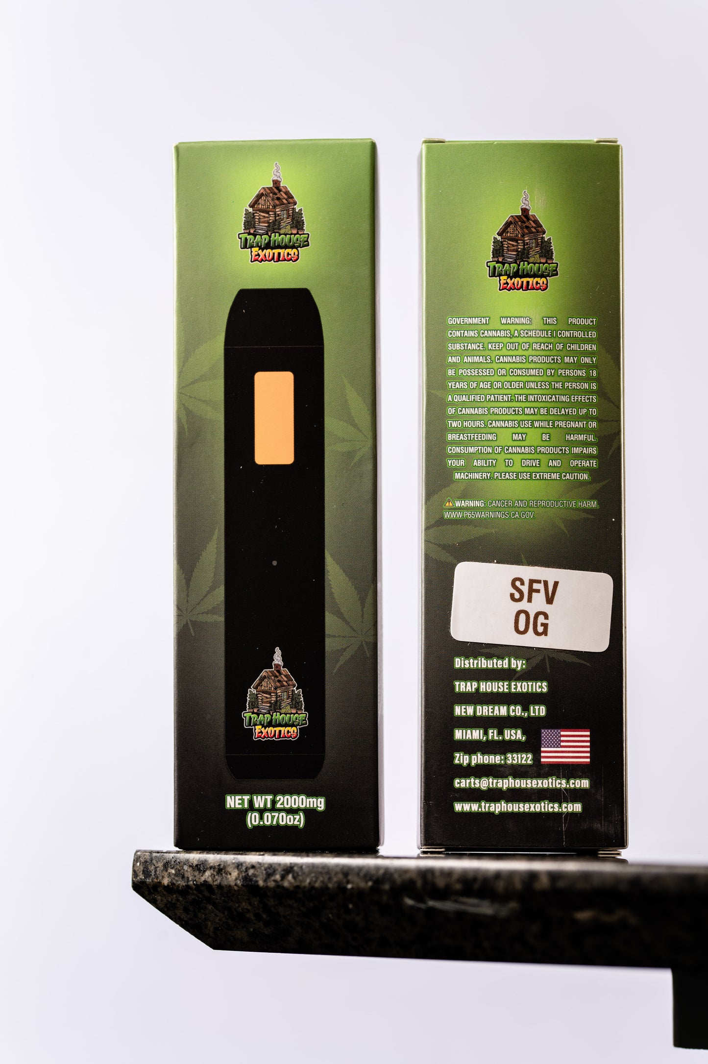 Trap House Exotics All-in-One Disposable 2000mg Delta 8 Vapes - Bittchaser Smoke Shop