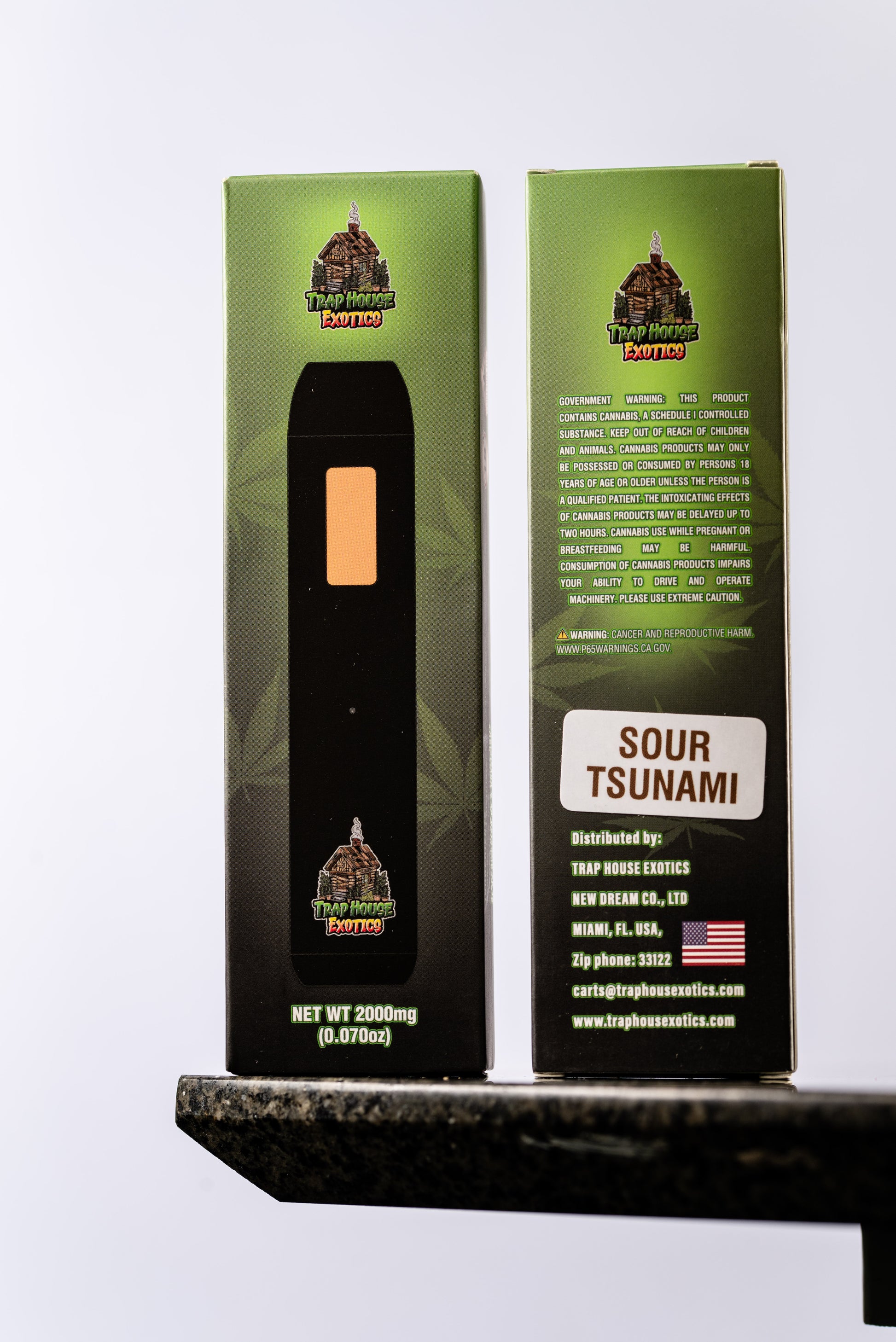 Trap House Exotics All-in-One Disposable 2000mg Delta 8 Vapes - Bittchaser Smoke Shop