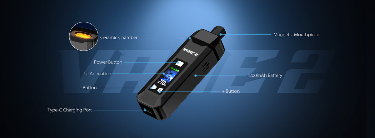 Yocan Vane 2 Dry Herb Vaporizer