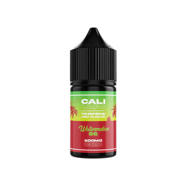 CALI VAPE 500mg Broad Spectrum CBD E-liquid 10ml (60PG/40VG) - Bittchaser Smoke Shop