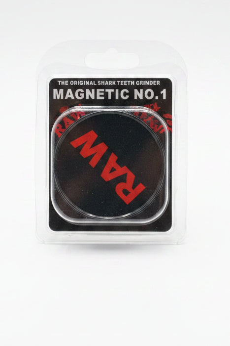 60mm RAW Magnetic 3-Piece Shark Teeth Grinders - Bittchaser Smoke Shop