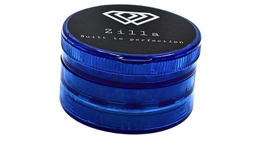 Zilla Blue Plastic Grinder(3 Layer-Large)