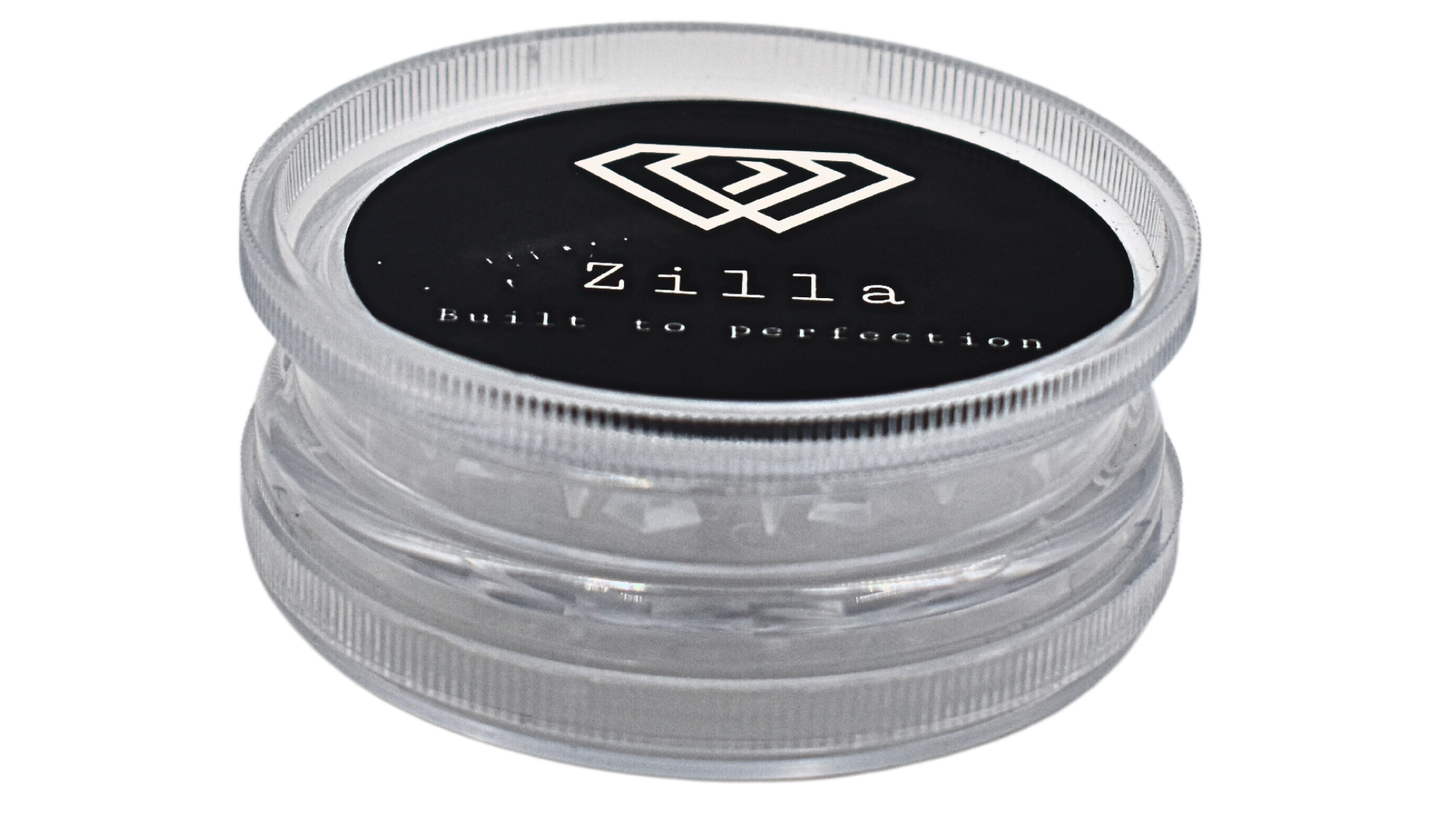 Zilla Clear Plastic Grinder(2 Layer-Small)