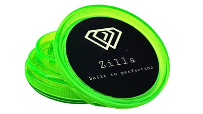 Zilla Green Plastic Grinder(2 Layer-Small) - Bittchaser
