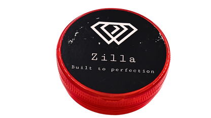 Zilla Red Plastic Grinder(3 Layer-Large) - Bittchaser