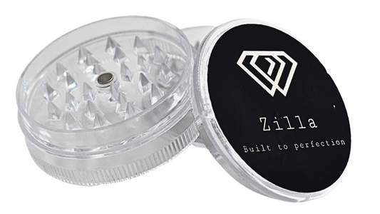 Zilla Clear Plastic Grinder(3 Layer-Large)