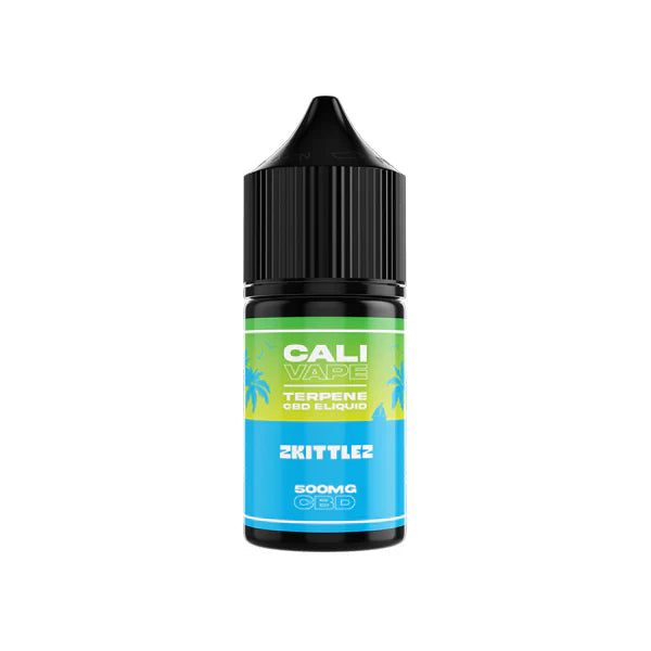CALI VAPE 500mg Broad Spectrum CBD E-liquid 10ml (60PG/40VG) - Bittchaser Smoke Shop