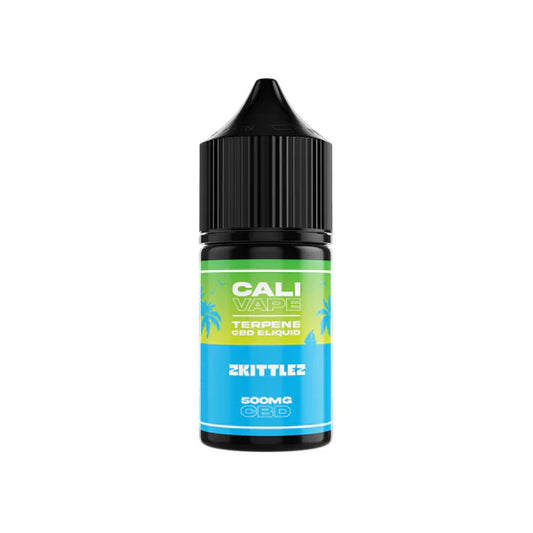 CALI VAPE 500mg Broad Spectrum CBD E-liquid 10ml (60PG/40VG) - Bittchaser Smoke Shop