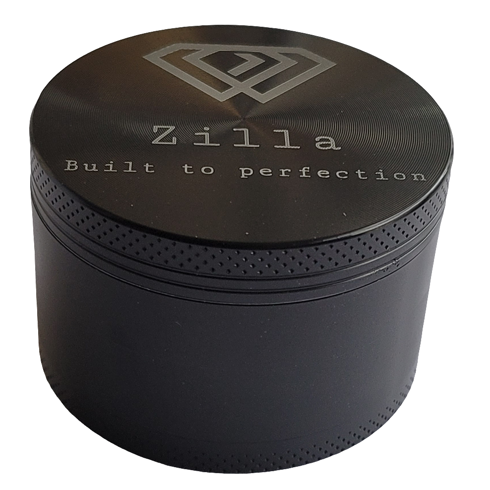 Zilla 50mm (Small) Zinc Metallic Alloy Herb Grinders