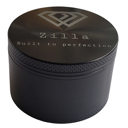 Zilla 50mm (Small) Zinc Metallic Alloy Herb Grinders