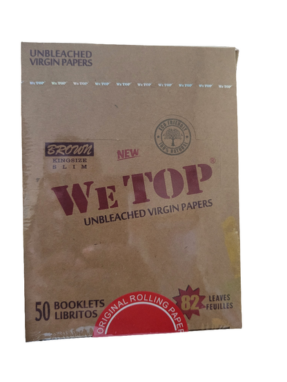 Wetop Kingsize Brown  82 Leaves!