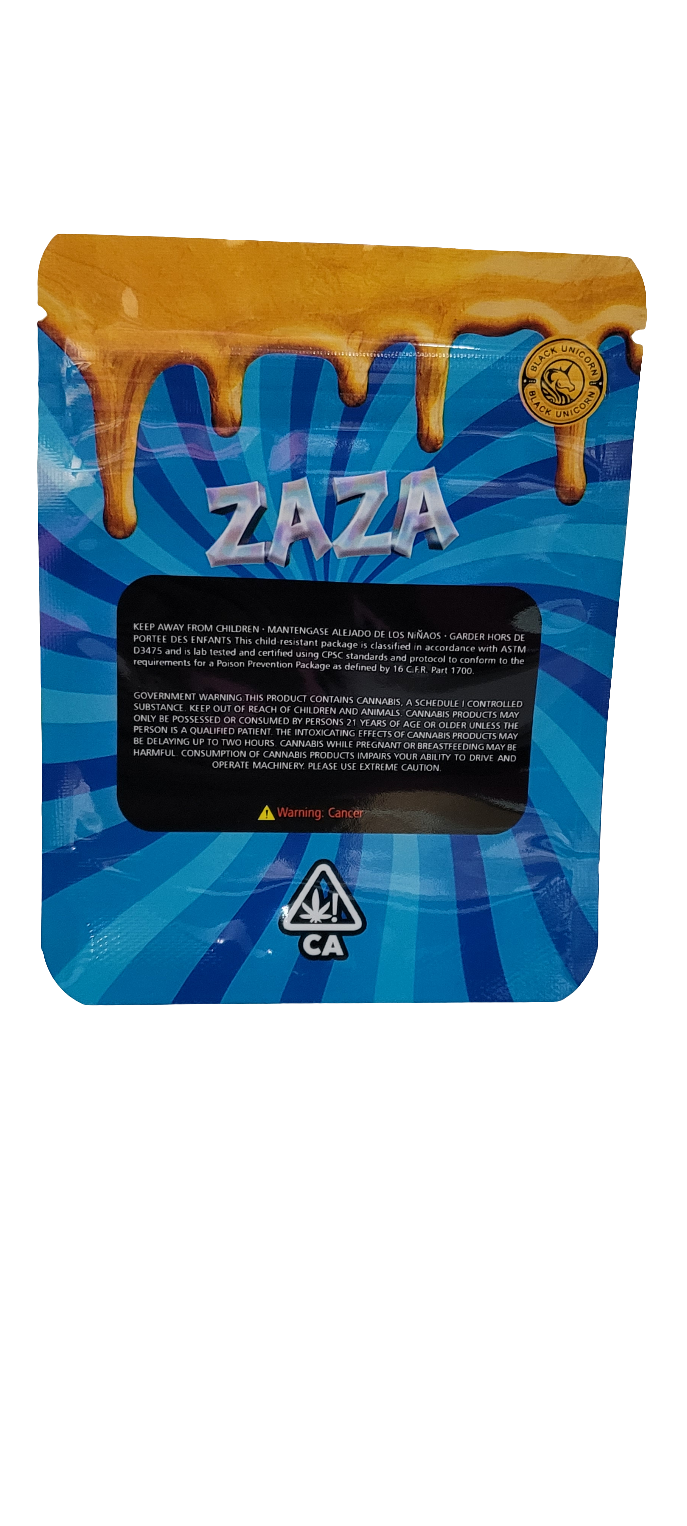 Zaza Design Ziplock Smell Proof Bag-3.5g