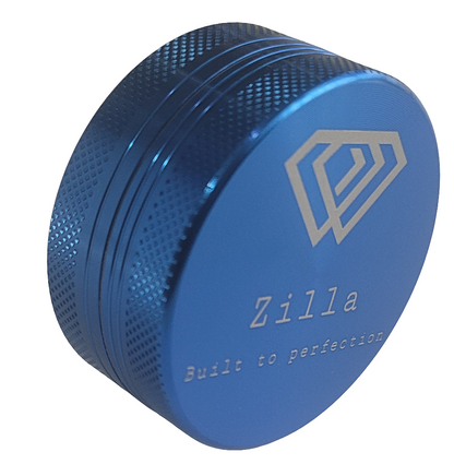 Zilla 55mm (Medium) 2-Part Zinc Shredder Metallic Alloy Herb Grinders