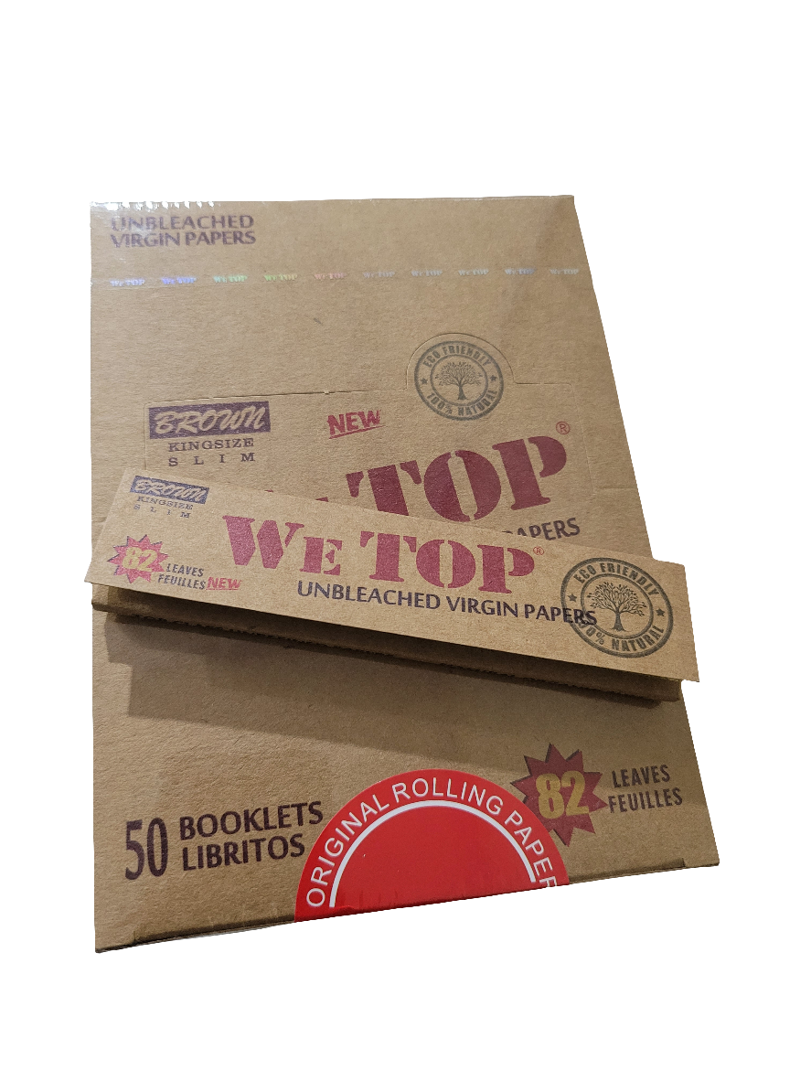 Wetop Kingsize Brown  82 Leaves!