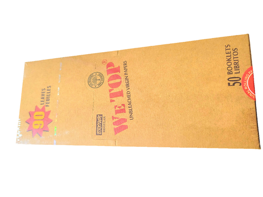 Wetop Brown Regular Size 90 Leaves! - Bittchaser Smoke Shop