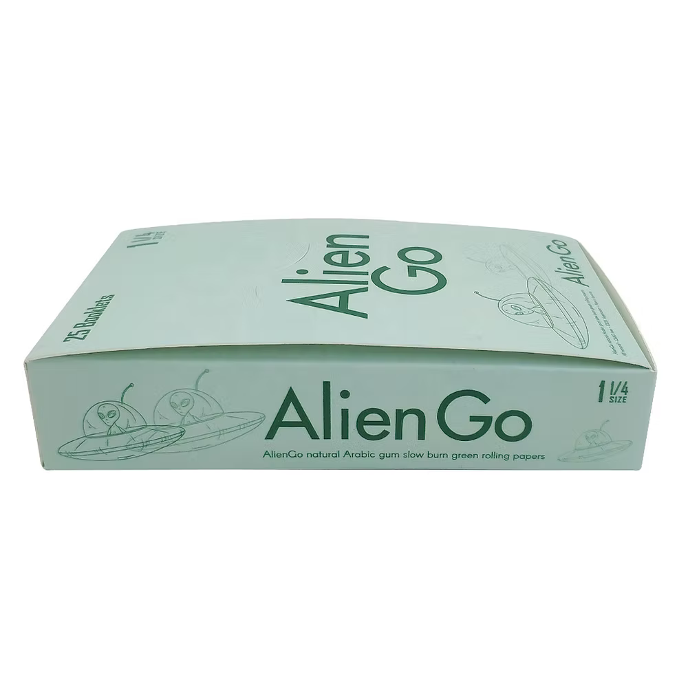 Alien Go 1 1/4 Size Green Rolling Papers