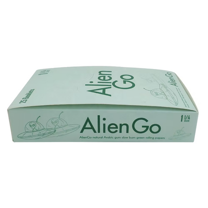 Alien Go 1 1/4 Size Green Rolling Papers
