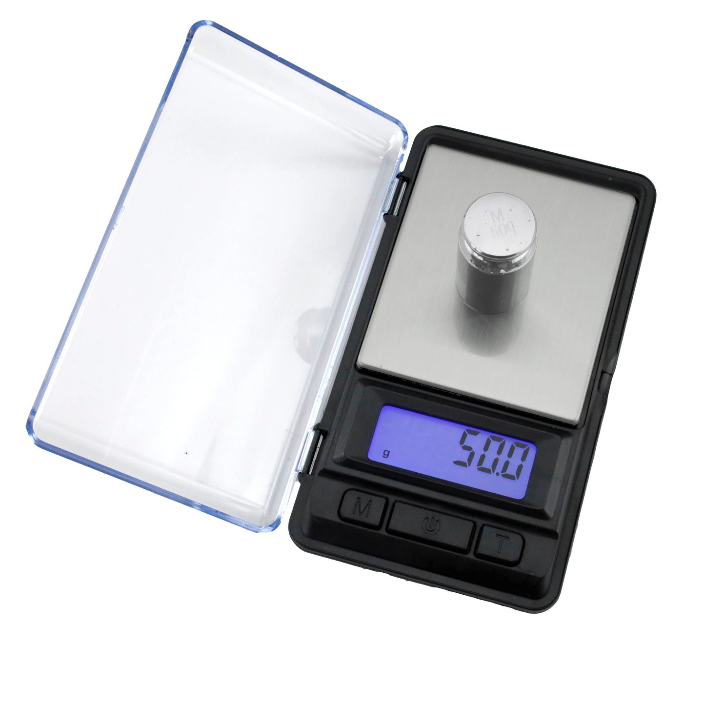 Zilla Clear Cover Precision Digital Pocket Scale (0.01g-500g)