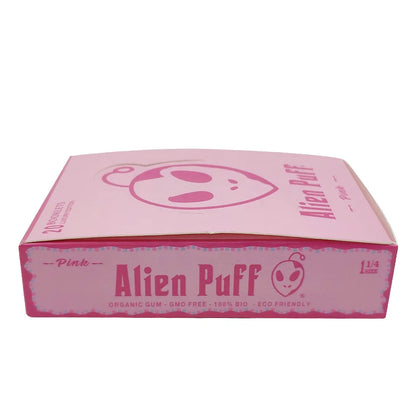 Alien Puff 1 1/4 Size Pink Rolling Papers