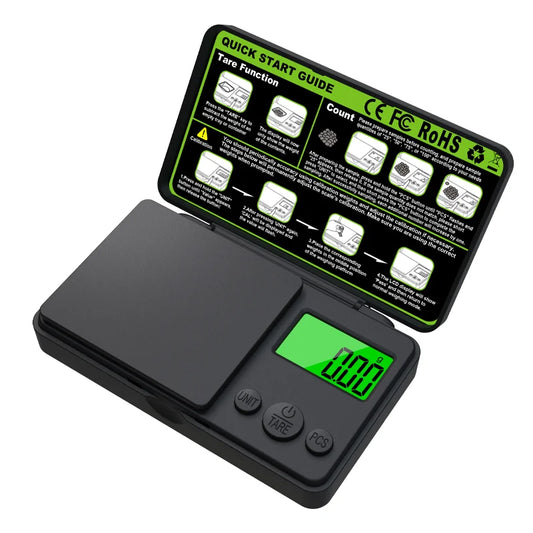 Zilla Top Flip  Precision Digital Pocket Scale (0.01g-1kg)