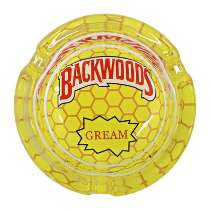 Backwoods 66mm Round Glass Ashtrays