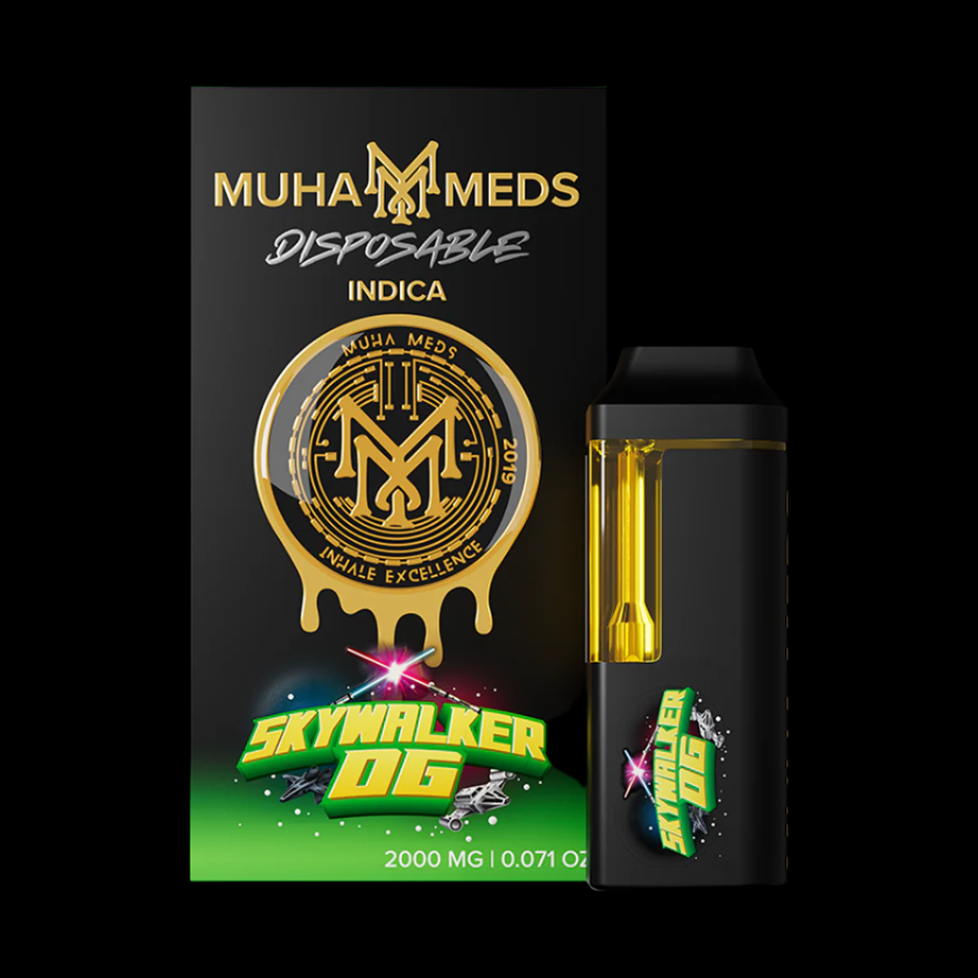 Muha Vapes Muha Meds Diamond Disposable 1g Diamond Peaches