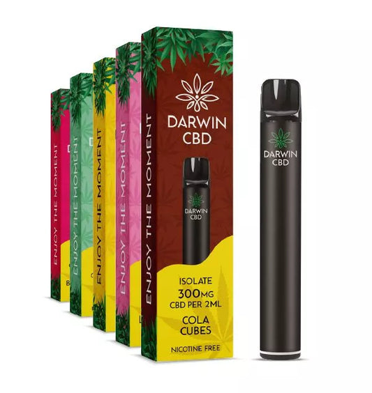 Darwin CBD 300mg CBD Isolate Vape Kit - Bittchaser Smoke Shop
