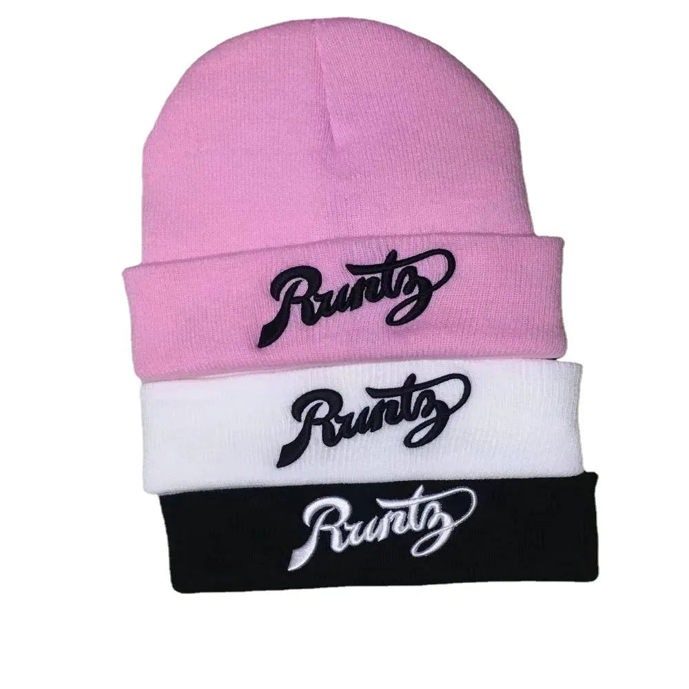 RUNTZ Embroidery Beanie Hats - Bittchaser