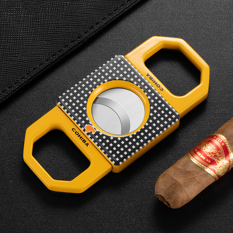 Double Blade Stainless Steel Alloy V-Cutter Cigar Cutter