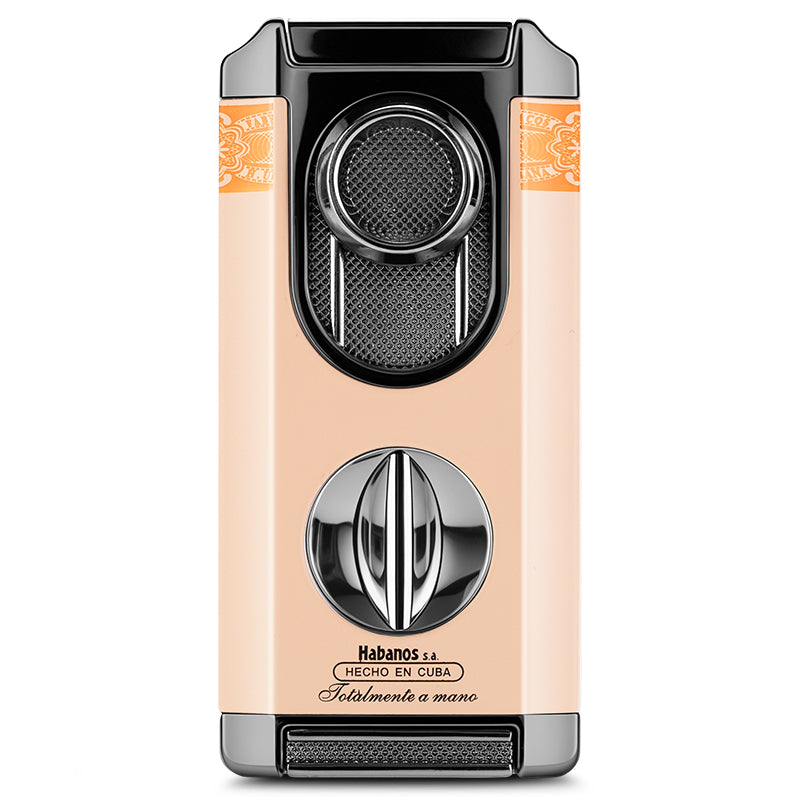 Cigar Lighter Windproof Three-In-One V Shear Multi-Function Zinc Alloy Lighter