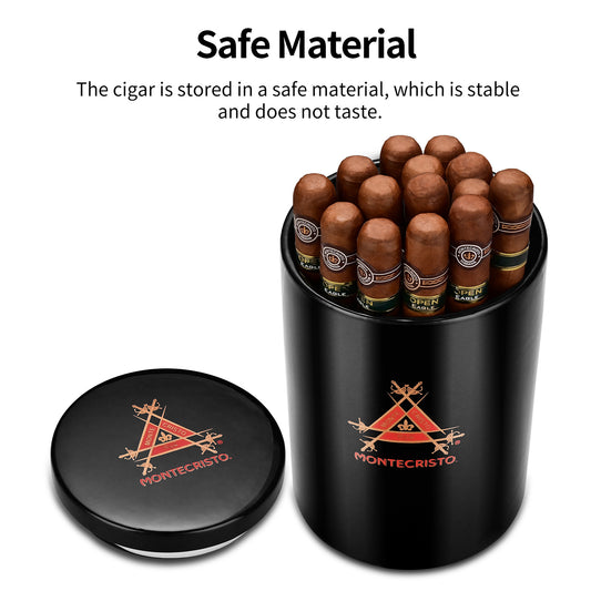 Montecristo Ceramic Storage Jar - 25 Cigars
