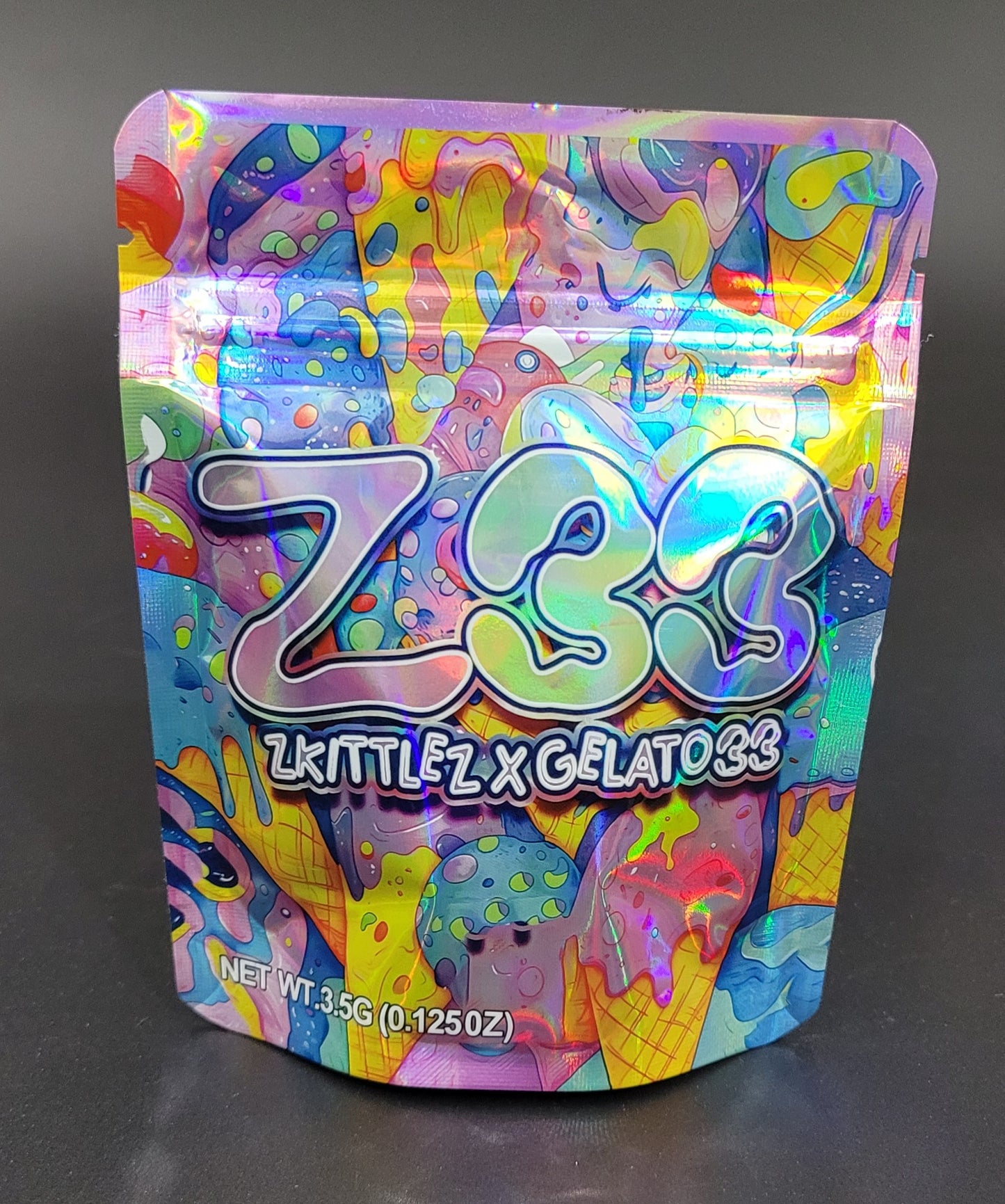 Mylar Smell Proof Ziplock Bags - 3.5g (100pcs Bundle)