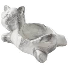 Lucky Cat Ceramic Tabletop Ashtray