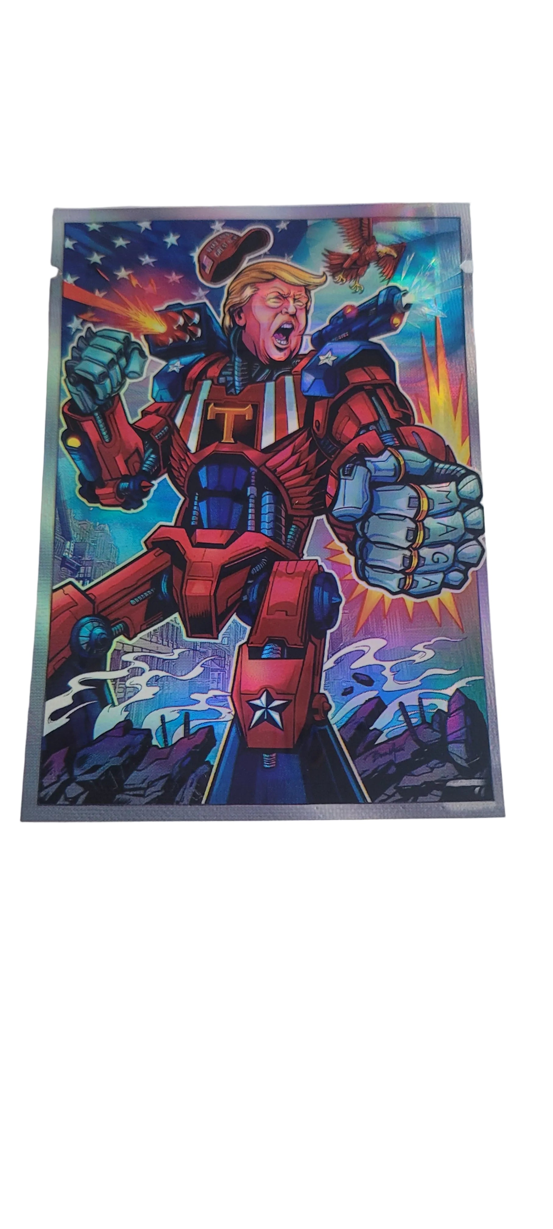 Mylar Smell Proof Ziplock Bags Size (7x10cm) - (100pcs Bundle) - Bittchaser Smoke Shop