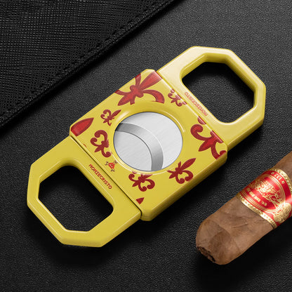 Double Blade Stainless Steel Alloy V-Cutter Cigar Cutter