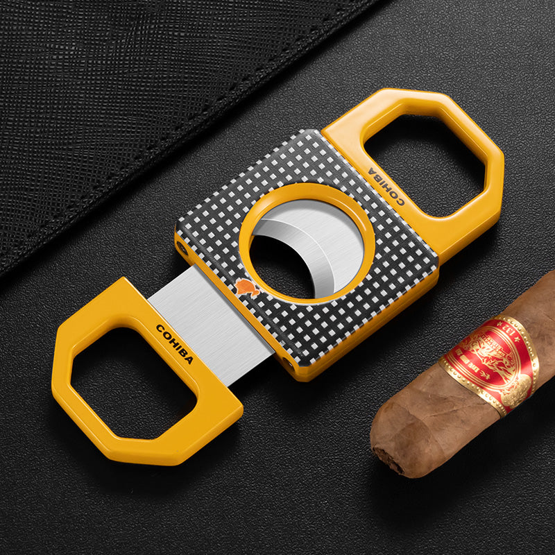 Double Blade Stainless Steel Alloy V-Cutter Cigar Cutter