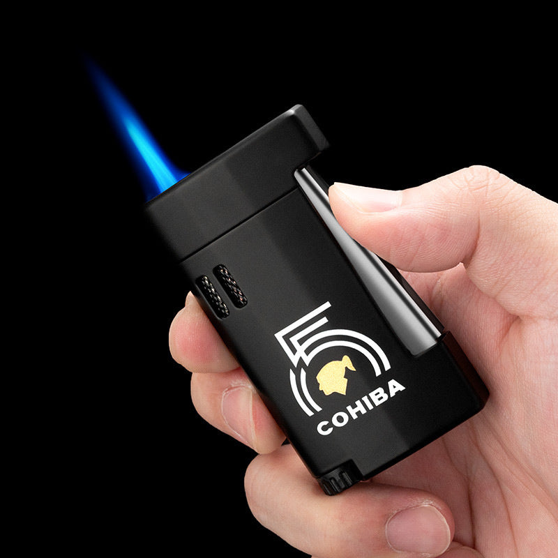 Single Jet Flame Refillable Cigar Lighter
