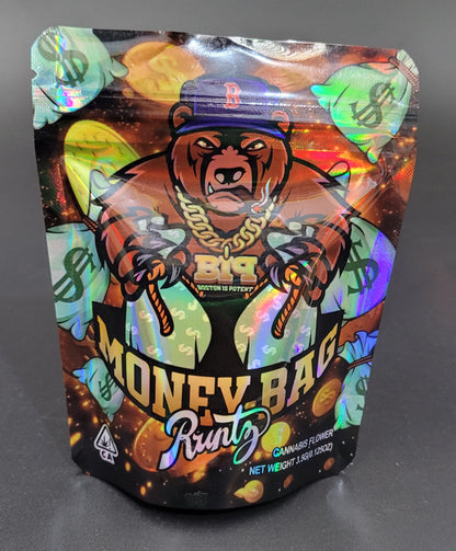 Mylar Smell Proof Ziplock Bags - 3.5g (100pcs Bundle)