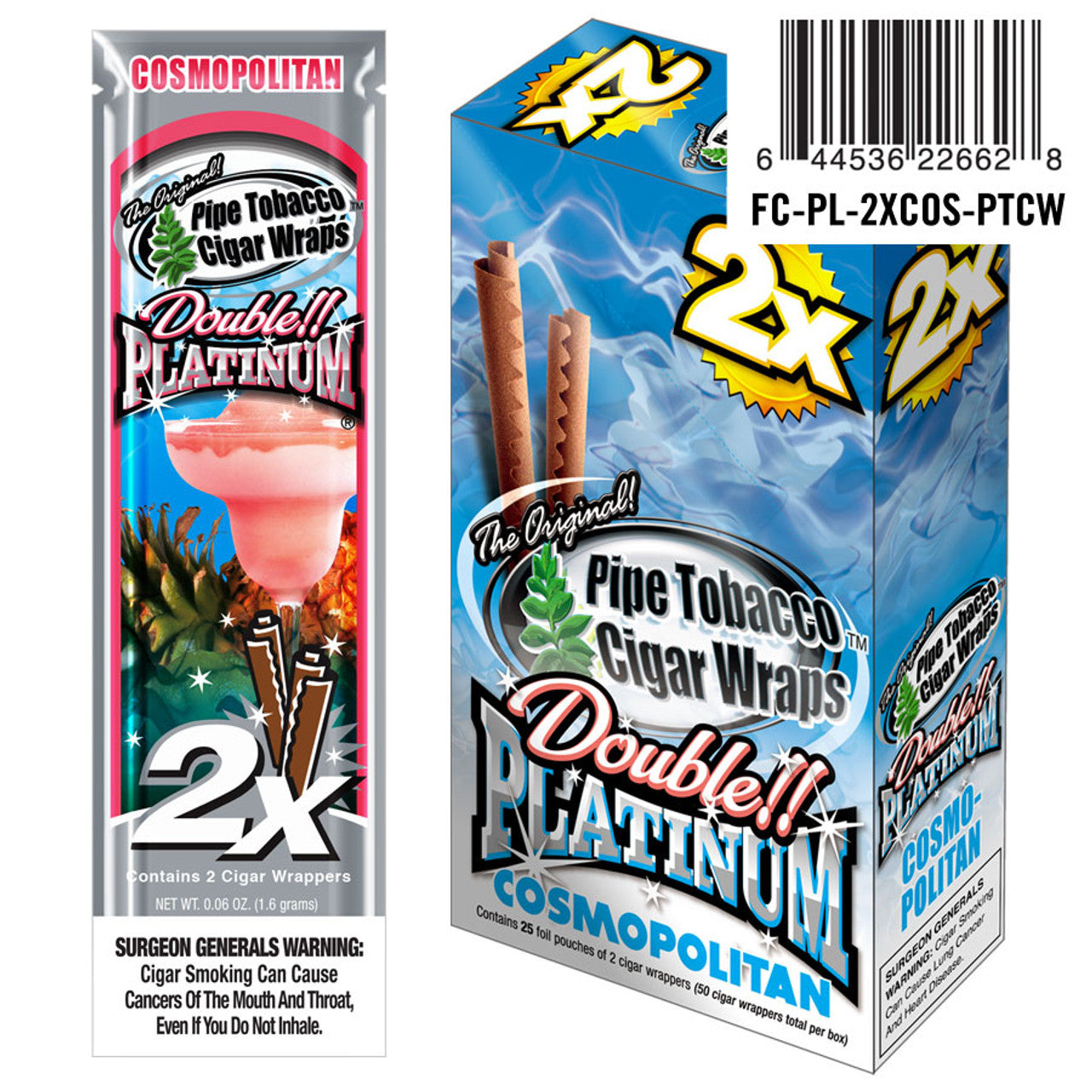 Double Platinum Blunt Wraps