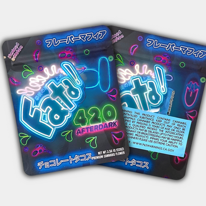 Mylar Smell Proof Ziplock Bags - 3.5g (100pcs Bundle) - Bittchaser Smoke Shop