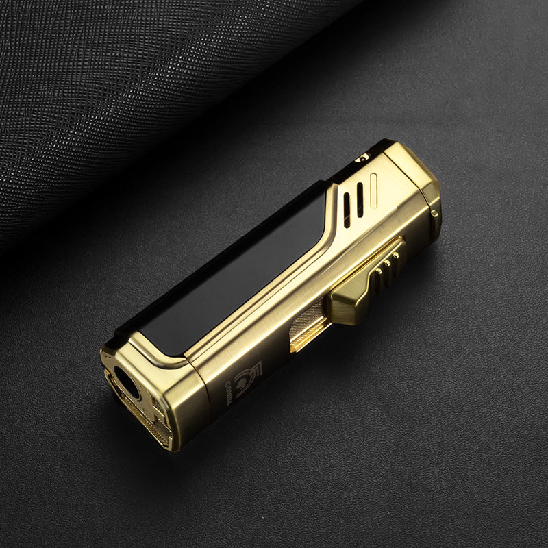 COHIBA Cigar Torch Lighter 4 Torch Jet Flame Refillable