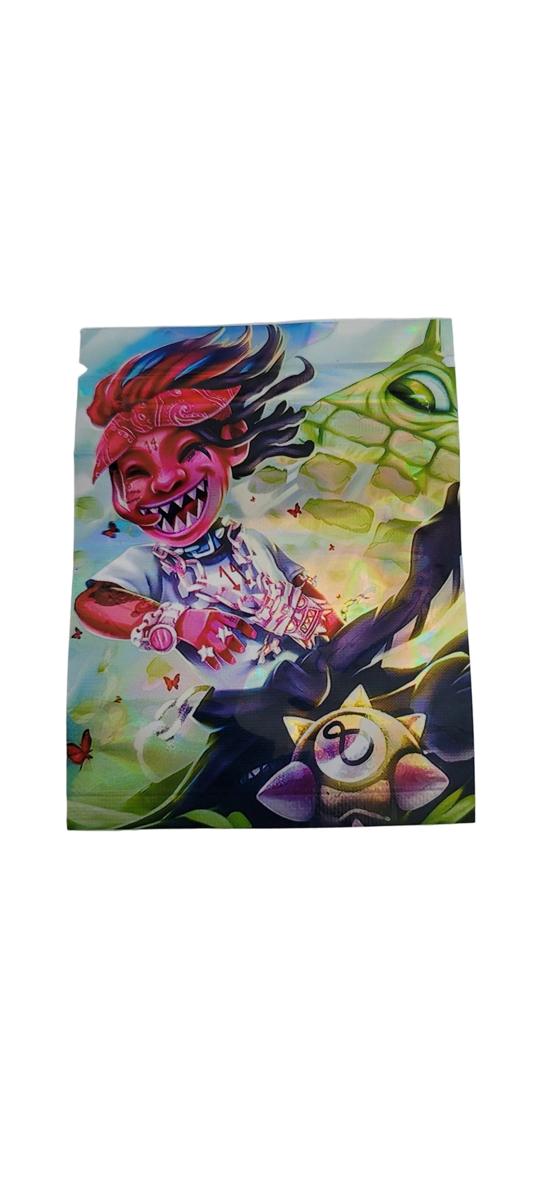 Mylar Smell Proof Ziplock Bags Size (7x10cm) - (100pcs Bundle) - Bittchaser Smoke Shop