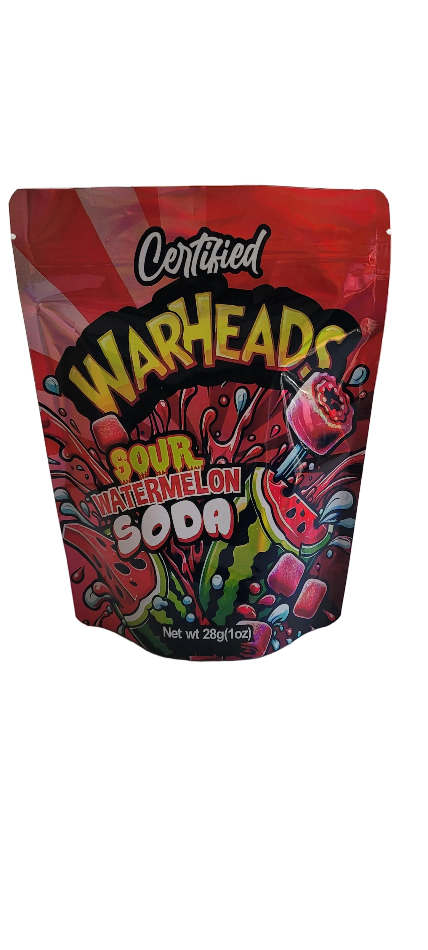 Mylar Smell Proof Ziplock Bags- 28g (100pcs Bundle) - Bittchaser Smoke Shop