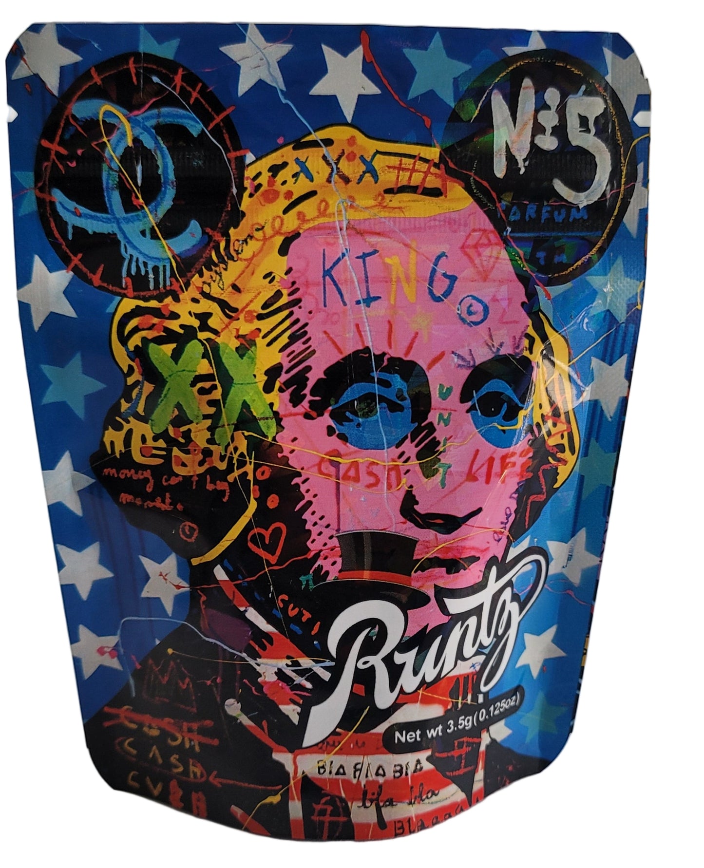 Mylar Smell Proof Ziplock Bags - 3.5g (100pcs Bundle)